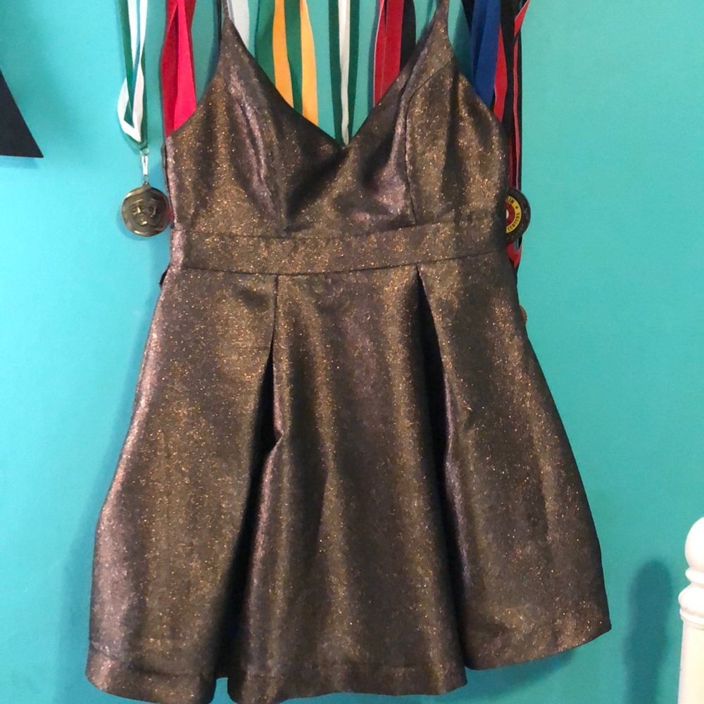 Bronze Short Dancing Dress